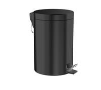 emco system2 corbeille, couvercle et pédale, ronde, 5 Betteres, 355313300, Couleur: noir