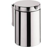 emco system2 corbeille de propreté, avec couvercle, murale, 3 Betteres, inox, 355300100