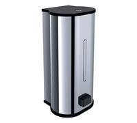 emco system2 distributeur de savon liquide, 800ml, chrome, 352100104