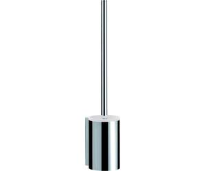 emco system2 Ensemble brosse de toilette, réservoir chrome/blanc, 351500104