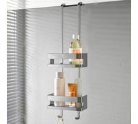 Emco Support de porte System2 - 2 paniers métal sans perçage - Chromé