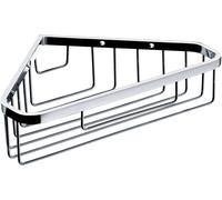 emco system2 panier éponge d'angle, fixation murale directe, chromé, 354500109
