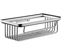 emco system2 panier-éponge, profond, amovible, fixation murale cachée, chromé, 354500104