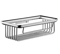 emco system2 panier-éponge, profond, amovible, fixation murale cachée, chromé, 354500104