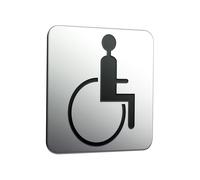 Emco System2 Plaque de porte de toilettes, WC PMR, 357600003,