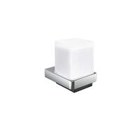 emco Trend Sensor Distributeur de Savon Automatique avec Batterie I Distributeur de Savon Liquide avec Piles en Chrome pour Montage Mural