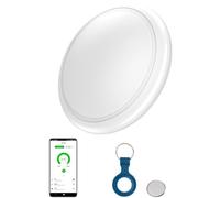 EMEBAY Traqueur Bluetooth Localisateurs D’Objets Compatible Android et iOS | Fonctionne avec l’App Mobile Compatible Android et iOS,Tracker Anti-Perte pour Valises Portefeuilles Clés Animaux domestiques