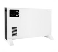 Emerio Chauffage convecteur CH-127166 - jusqu'à 18 m² - protection contre la surchauffe - 3 niveaux de chauffage - 2000W - turbo ventilateur - anti-basculement - blanc