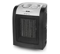 Emerio Chauffage soufflant PTC FH-106145 – 20 m² – 2 niveaux de chauffe – thermostat réglable – voyant lumineux – fonction ventilation – protection an