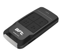 Émetteur 4 canaux - bft mitto style c4 - 433.92 mhz - noir et chromé - bft d112307