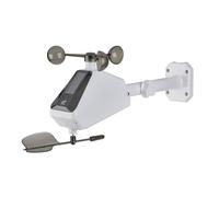 Émetteur anémomètre solaire - TFA Dostmann - Compatible TFA.me - Surveillance en ligne - Direction et vitesse du vent