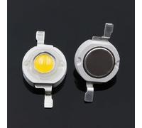Émetteur de diode LED 5W double cœur 3,0~3,6V & perle LED quadricœur Chaud/Froid blanc rénovation de lampe torche à main MR16 GU10 sans circuit circuit Star Heatsink(5W-10pcs/Blanc chaud 2700K