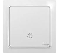 Emetteur de signaux radio UP intérieur Eltako blanc pur brillant E-Design55 30055068