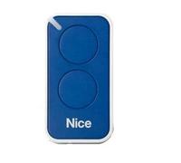 Emetteur de télécommande bleu NICE 2 canaux pour portail et porte de garage - INTI2B