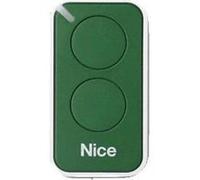 Emetteur de télécommande vert NICE 2 canaux pour portail et porte de garage - INTI2G