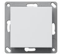 Émetteur mural radio sans pile simple blanc pur 242103 (242103)
