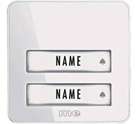 M-E Modern Electronics – Émetteur pour sonnette sans fil 41078 – Portée 200 m – Blanc