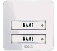 M-E Modern Electronics – Émetteur pour sonnette sans fil 41078 – Portée 200 m – Blanc