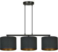 Emibig Hilde lampe suspendue 1x15 W noir-doré 1054/3
