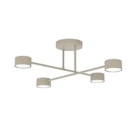 Emibig Plafonnier HALO 4 spots - Beige