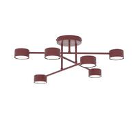 Emibig Plafonnier Halo moderne - Rouge