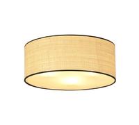 Emibig Plafonnier rotin Aston - Bois clair