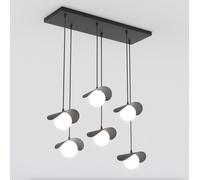 Emibig Ritual 6 Black lampe suspendue 6x8 W noir 1490/6