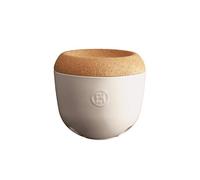 Emile Henry EH028763 Pot à ail, Céramique, Argile, 14,6 x 14,6 x 13,4 cm