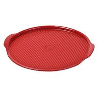 Emile Henry EH349514 Pierre à Pizza Céramique Rouge Grand Cru 37 X 37 X 2,5 cm