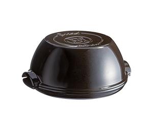 Emile Henry EH799507 Set Pain Maison, Céramique, Noir Fusain, 32, 5 x 30 x 15 cm