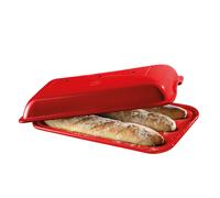 Emile Henry EH345506 0 - Moule à pain - Rectangulaire - 3,7 l - 20 °C - 270 °C - Rouge