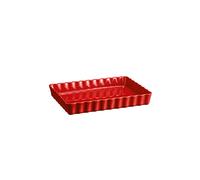 Plat à Tarte Tourtière Rectangulaire Emile HENRY Rouge