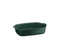 Emile Henry Petit Plat Rectangulaire Ultime - 2|4 personnes - Céramique Haute Résistance - Cuisson Homogène et Service du Four à la Table - Coloris Cèdre - Fabriqué en France