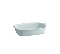 Emile Henry Petit Plat Rectangulaire Ultime - 2|4 personnes - Céramique Haute Résistance - Cuisson Homogène et Service du Four à la Table - Coloris Écume - Fabriqué en France