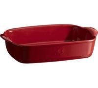 Plat de cuisson four 29 x 19 cm, rouge bordeaux, Emile Henry