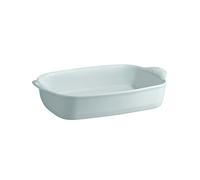 Emile Henry Plat Rectangulaire Ultime - Pour 6 à 8 Personnes - Céramique Haute Résistance - Cuisson Homogène et Service du Four à la Table - Coloris Écume - Fabriqué en France