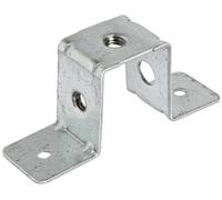 EMIN Demi Collier pour Tige Filetée Ø6 mm - Boîte de 100 - Fixation Rapide sur Plafond Bois & Béton - Acier Galvanisé A1 - Compatible Plafond Suspendu, Fourrure, Rail Métallique