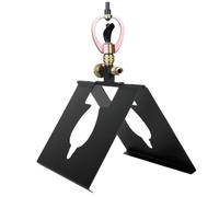 Eminchu Asperseur de Toit Rotatif 360° pour Contre Les Braises | Refroidissement Auto Simulant la Pluie,Construction en Cuivre et Alliage de Zinc,Base Métallique Stable Pour Jardin et Toit