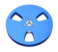 Eminchu Bobine de Bande Vide 1/4 5 ", Bande Sonore Durable en Alliage D'aluminium pour Machines Bobine à, Remplacement Universel (BLUE)