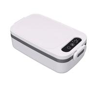 Eminchu Boîte à Lunch Chauffante électrique, Chauffage sans Eau de 1000 Ml | Acier Inoxydable 304, Batterie 8000 MAh, Chauffage sans Eau, Utilisation dans les Bureaux et les Campus, Chauffe-plats