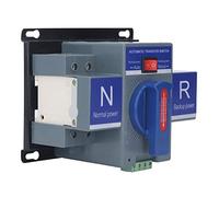 Eminchu Commutateur de Transfert Automatique Fiable à Double Puissance pour un Usage Domestique Sûr, Mini Changement 230V 2P (50A)