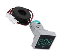 Eminchu Compteur de Courant Numérique, Mini Ampèremètre Précis pour Mesurer le Courant, Conception Compacte pour une Utilisation en Extérieur, 220 V AC, 1 unité (GREEN)