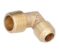 Eminchu Coude de Compresseur D'air, Raccords en Laiton Durables pour Utilisation Pneumatique, Connexion à 90 Degrés M21 M19-1 Pièce