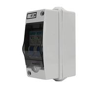 Eminchu Disjoncteur Miniature MCB Durable à 2 Pôles, Boîte de Distribution D'énergie étanche avec capacité de Coupure élevée de 6 000 A pour la Protection des Installations