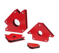 Eminchu Kit D'aimants de Soudage Puissants 6 Pièces, Supports Multi-angles Robustes pour le Soudage, le Marquage et le Positionnement dans les Installations de Tuyaux, Conception Compacte