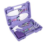 Eminchu Kit de Jardinage 5 Pièces, Outils de Jardin Robustes, pour | Comprend un arrosoir, une poignée ergonomique, un étui de transport portable, parfait pour le jardinage