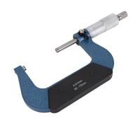 Eminchu Micromètre Extérieur, Plage de 50 à 75 Mm, Graduation de 0,01 Mm, Précision de 0,01, Micromètre Machiniste avec clé Standard pour Mesurer les Longueurs, les Diamètres et les épaisseurs
