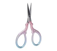 Eminchu Mini Ciseaux à Coudre, Ciseaux à Broder Confortables en Acier Inoxydable pour la Coupe de Tissu pour étudiants (Rose +)