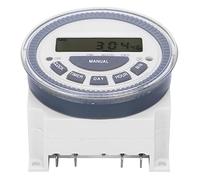 Eminchu Minuterie Numérique TM619H-2, Interrupteur de Commande électronique LCD Compact pour Appareils Ménagers, Matériau ABS, Idéal pour une Utilisation 12 V CC et 240 V CA