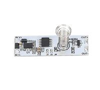 Eminchu Module de Commutation Tactile, Panneau de Commande de Gradation pour Lampes D'armoire et de Table, ABS Haute sensibilité et Durable, DC 3.7V-24V, 1 Paquet